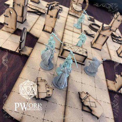 MDF Fantasy Tiles - The Temple