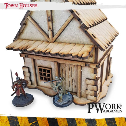 MDF Terrain Scenery - Town Houses