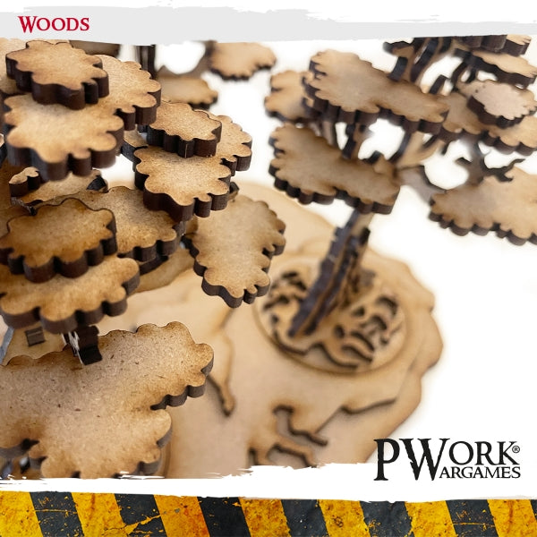 MDF Terrain Scenery - Woods