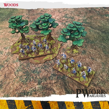 MDF Terrain Scenery - Woods