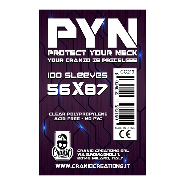 Protective Sleeves - PYN 56x87mm