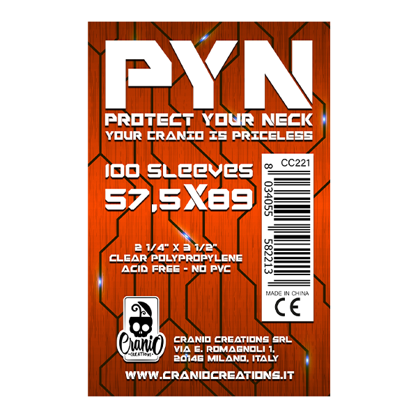 Protective Sleeves - PYN 57.5x89mm