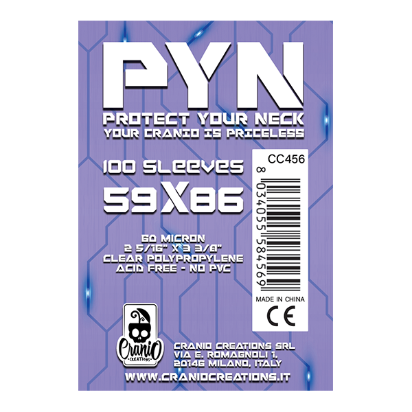 Protective Sleeves - PYN 59x86mm