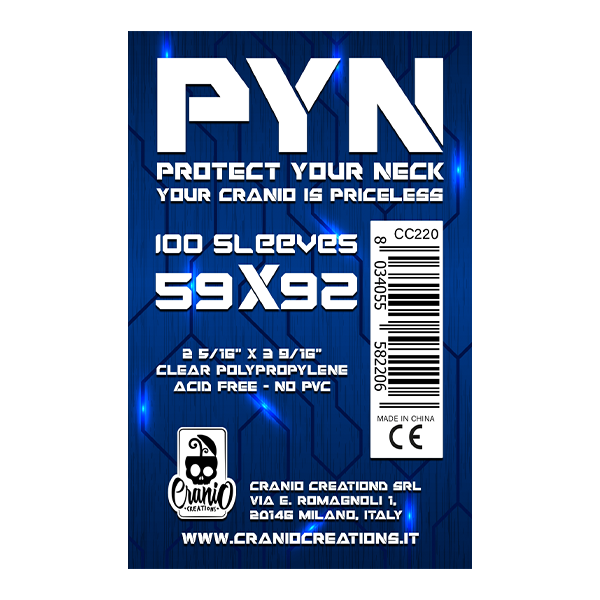 Protective Sleeves - PYN 59x92mm