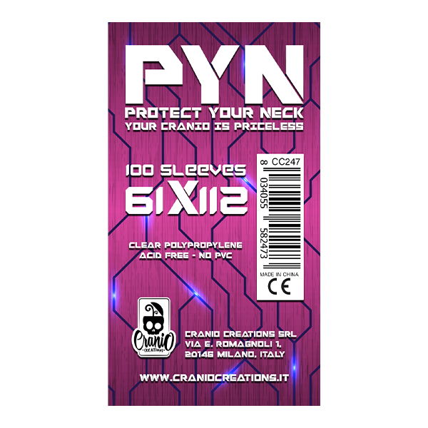 Protective Sleeves - PYN 61x112mm