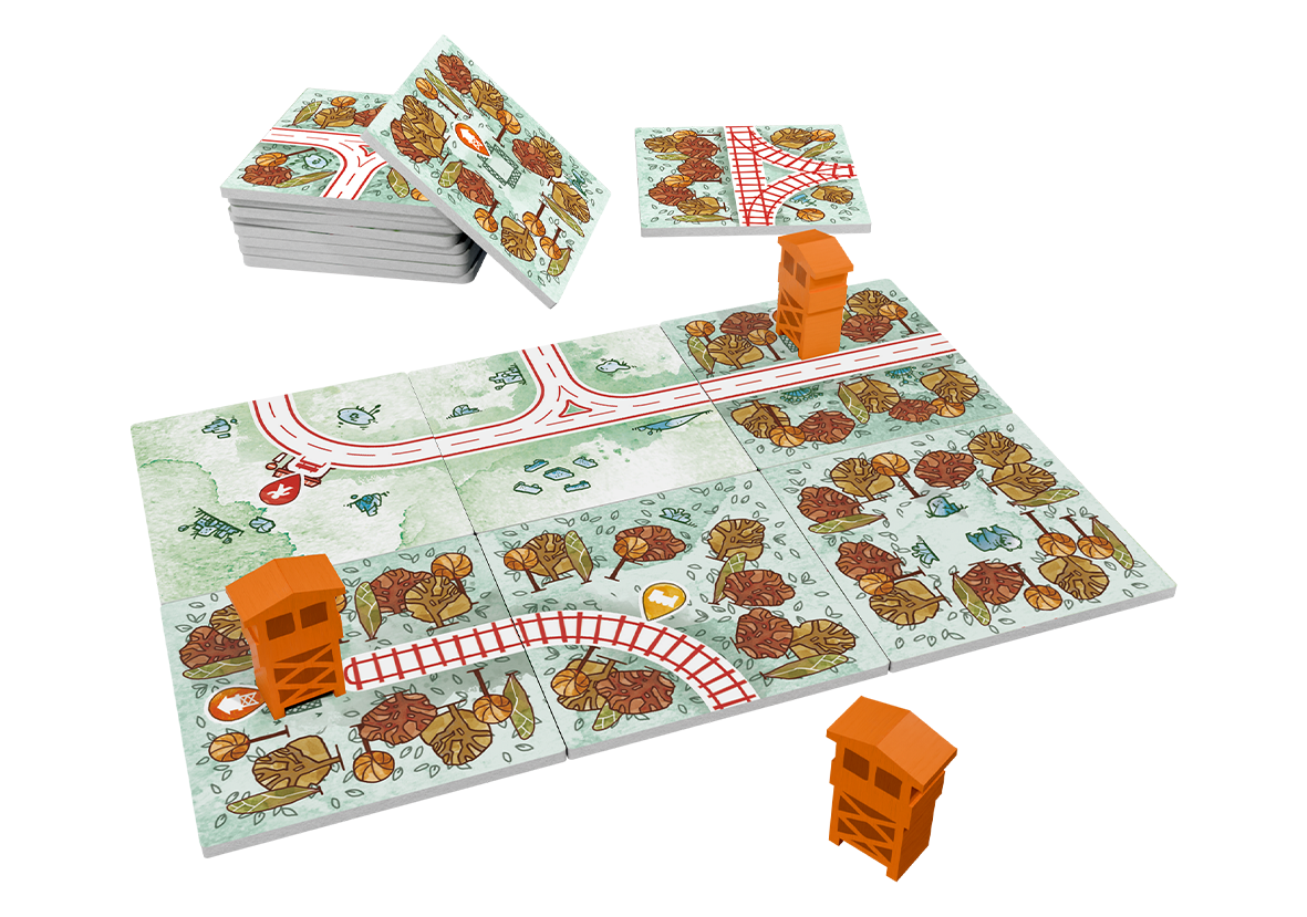 Railroad Tiles: Forest Expansion