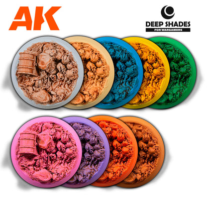 AK Interactive Deep Shades - Reddish Filth 30ml