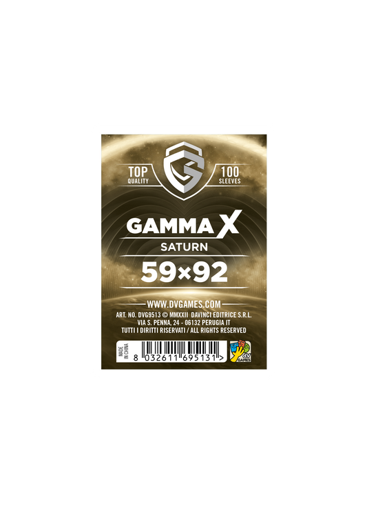 Bustine Protettive - Gamma X Saturn 59x92mm