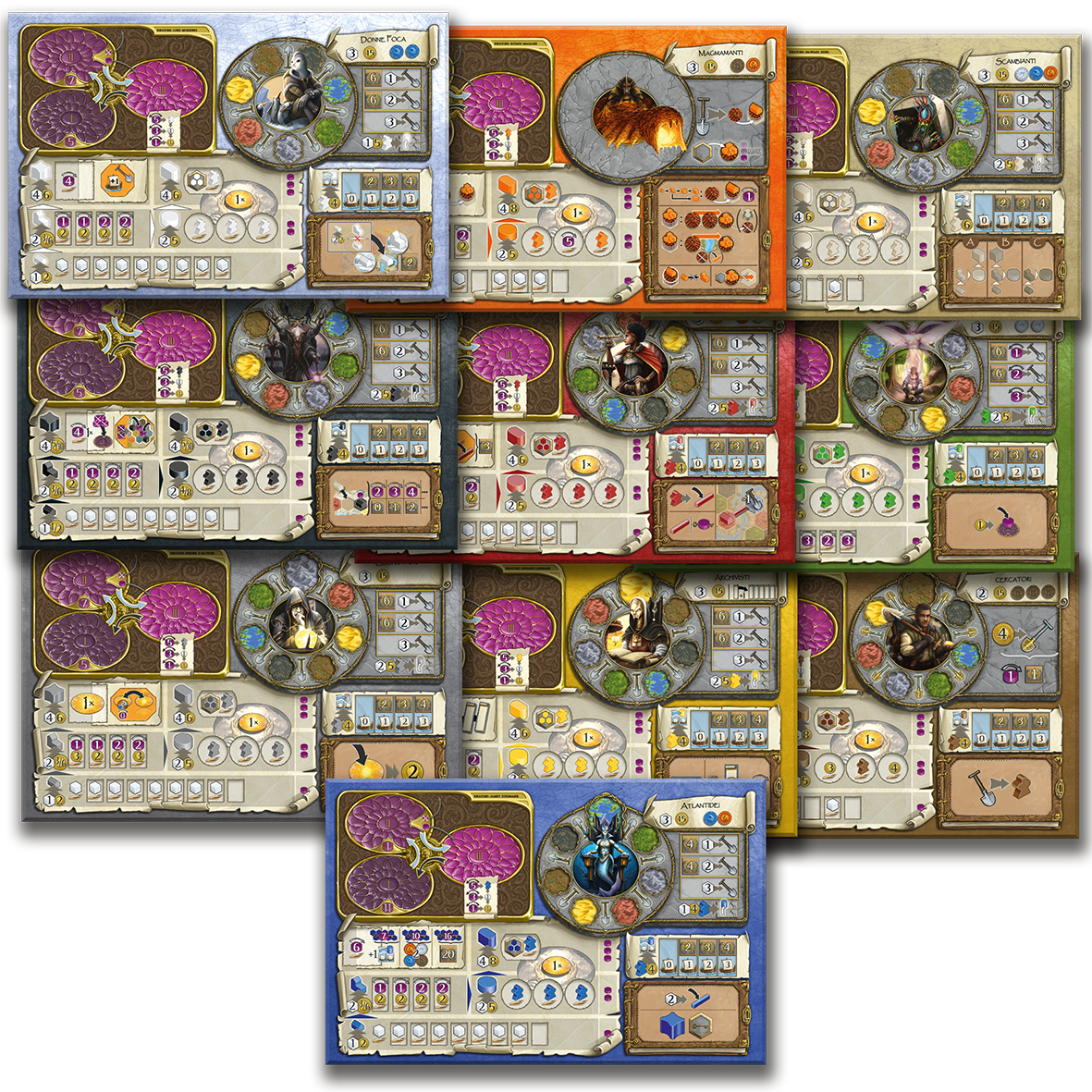 Terra Mystica - Fan Factions