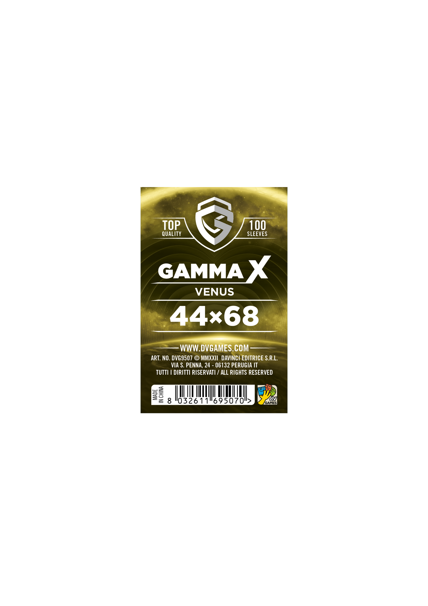 Protective Sleeves - X Venus Range 44x68mm