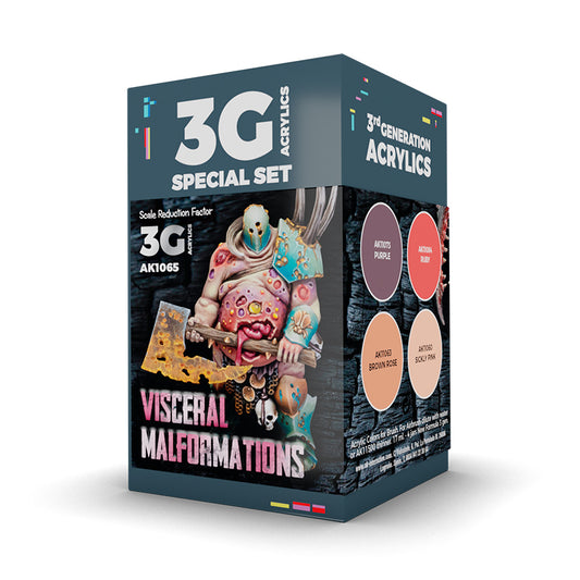 AK Interactive Wargame 3GEN Color Set: Visceral Malformations