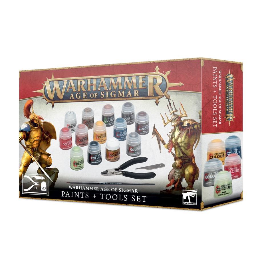 Warhammer Age of Sigmar - Paint and Tool Set