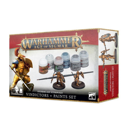 Warhammer Age of Sigmar - Stormcast Vindictors Paint Set