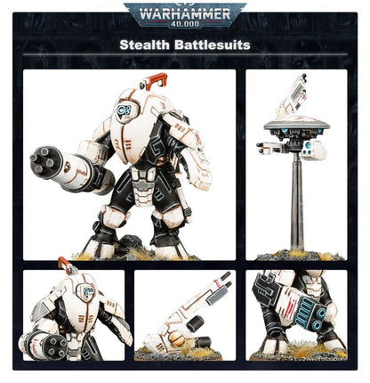 Warhammer 40K - Tau Empire XV25 Stealth Battlesuits Team