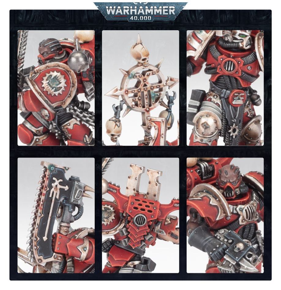 Warhammer 40K - World Eaters Khorne Berzerkers