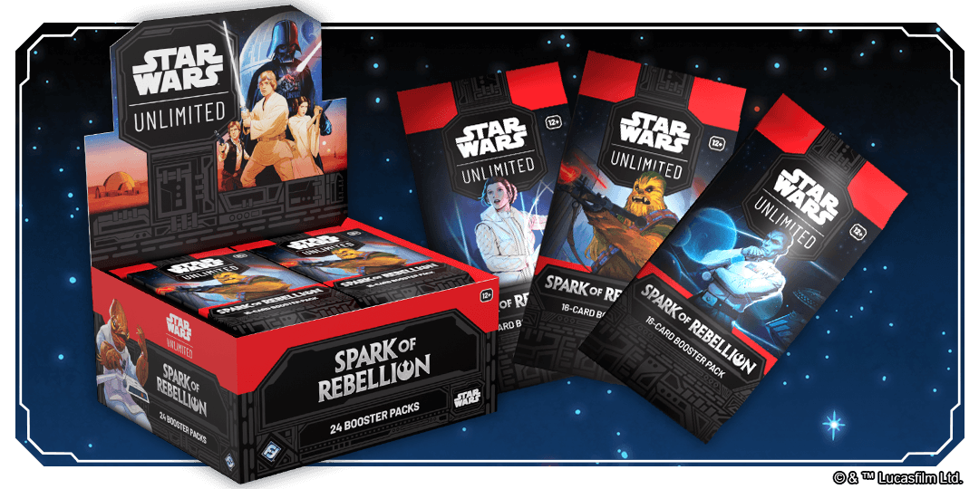 Star Wars: Unlimited - Spark of Rebellion - Boosters Box (Italian)