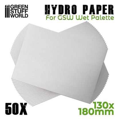 Hydro Paper for Wet Palette