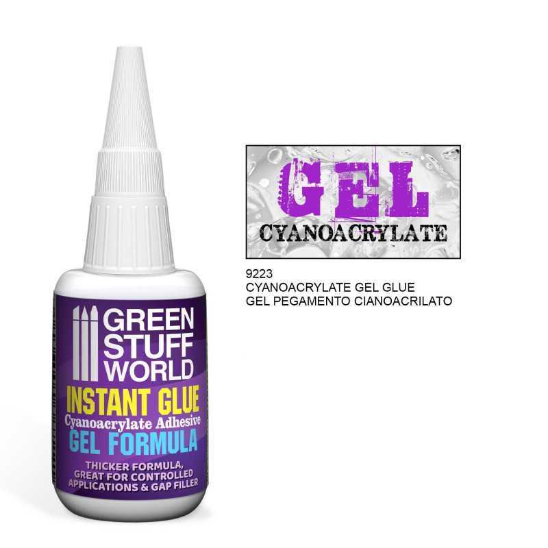 Instant Cyanoacrylate Glue for Model Making - Gel Formula