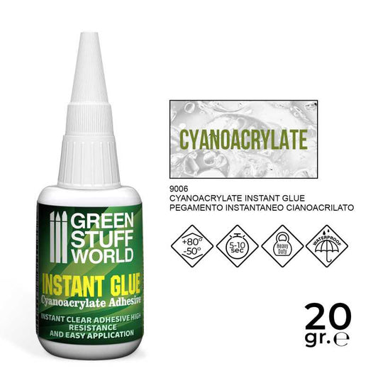 Instant Cyanoacrylate Glue for Model Making