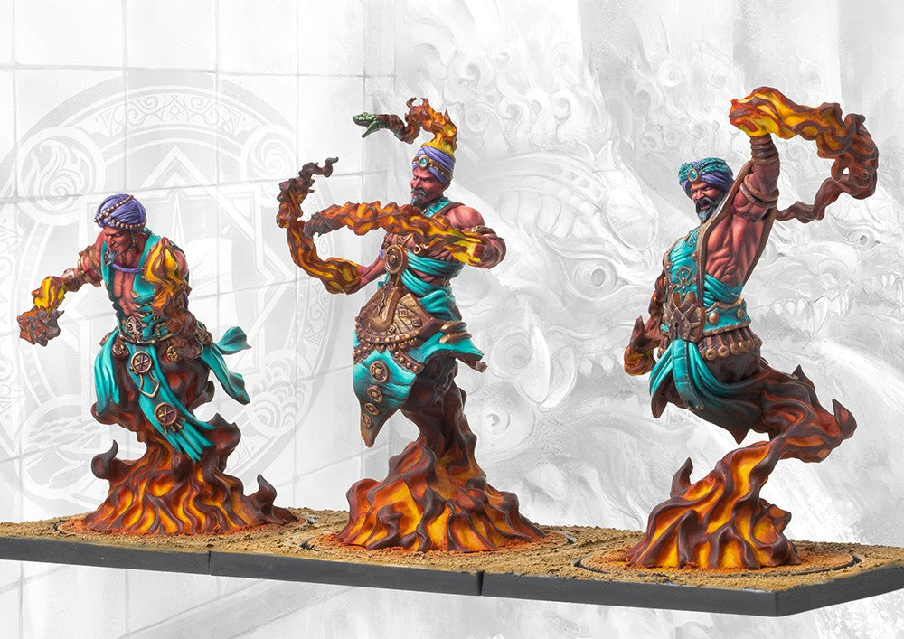 Conquest - Sorcerer Kings Efreet Flamecasters (Dual Kit)