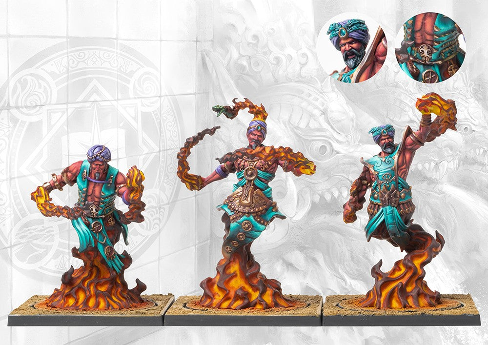 Conquest - Sorcerer Kings Efreet Flamecasters (Dual Kit)