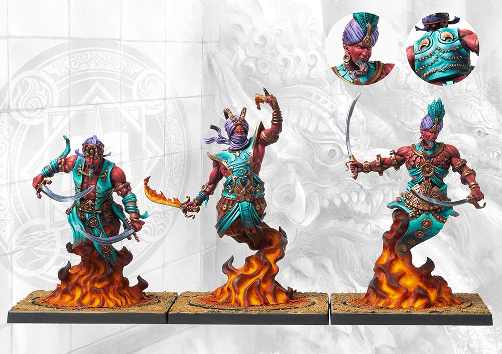 Conquest - Sorcerer Kings Efreet Sword Dancers (Dual Kit)