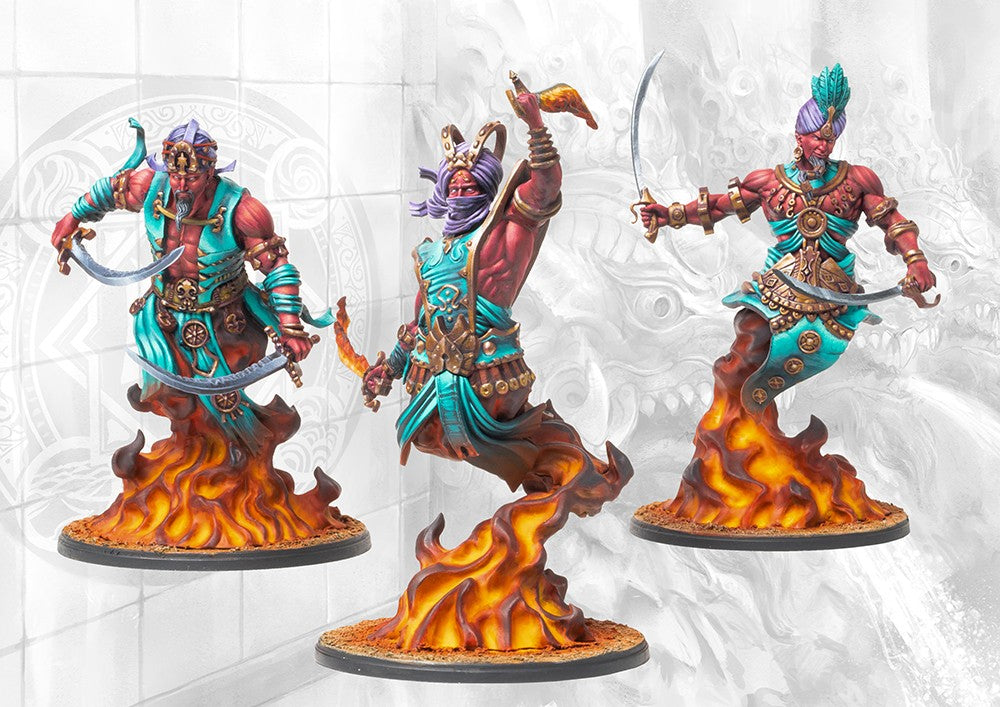 Conquest - Sorcerer Kings Efreet Sword Dancers (Dual Kit)