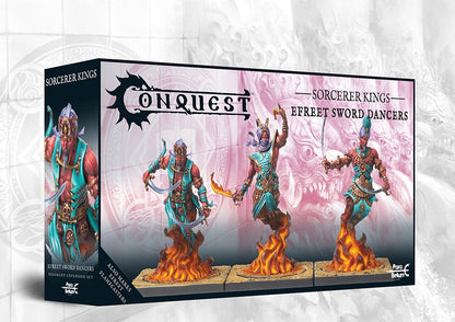 Conquest - Sorcerer Kings Efreet Sword Dancers (Dual Kit)