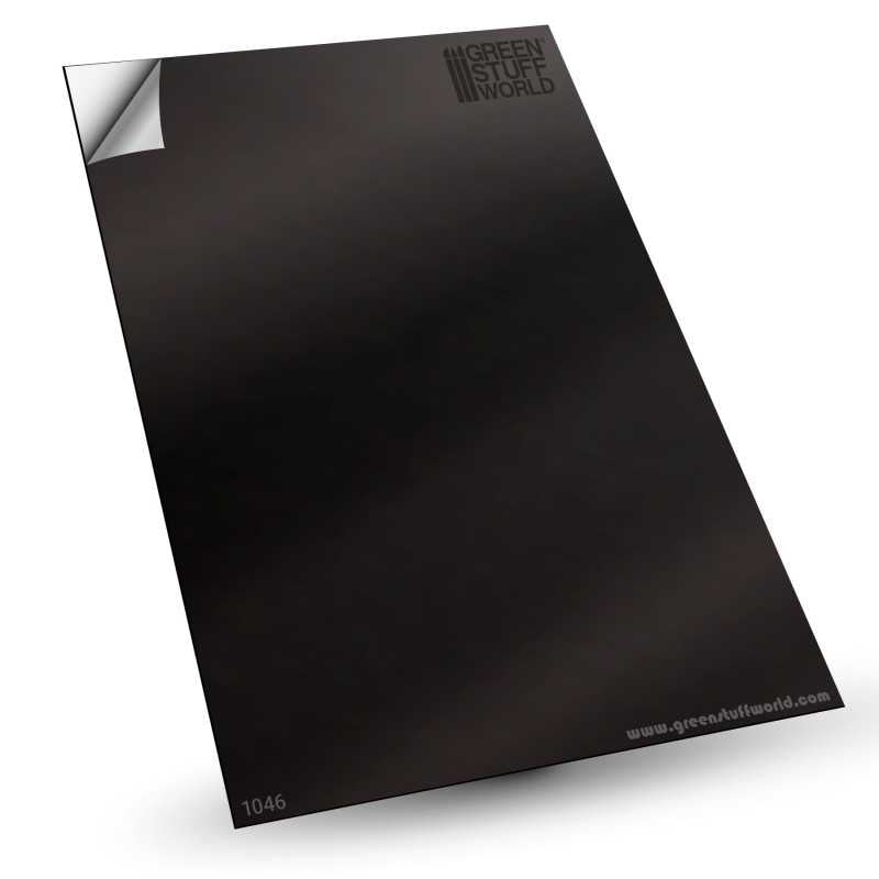 Adhesive magnetic sheet