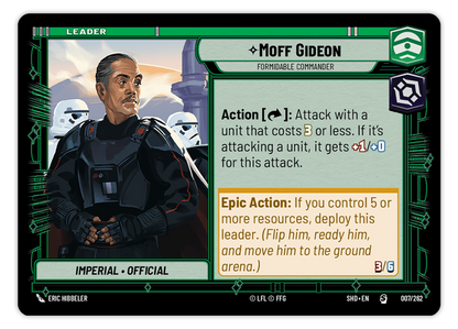 Star Wars Unlimited - Shadows of the Galaxy Booster Pack (Eng)