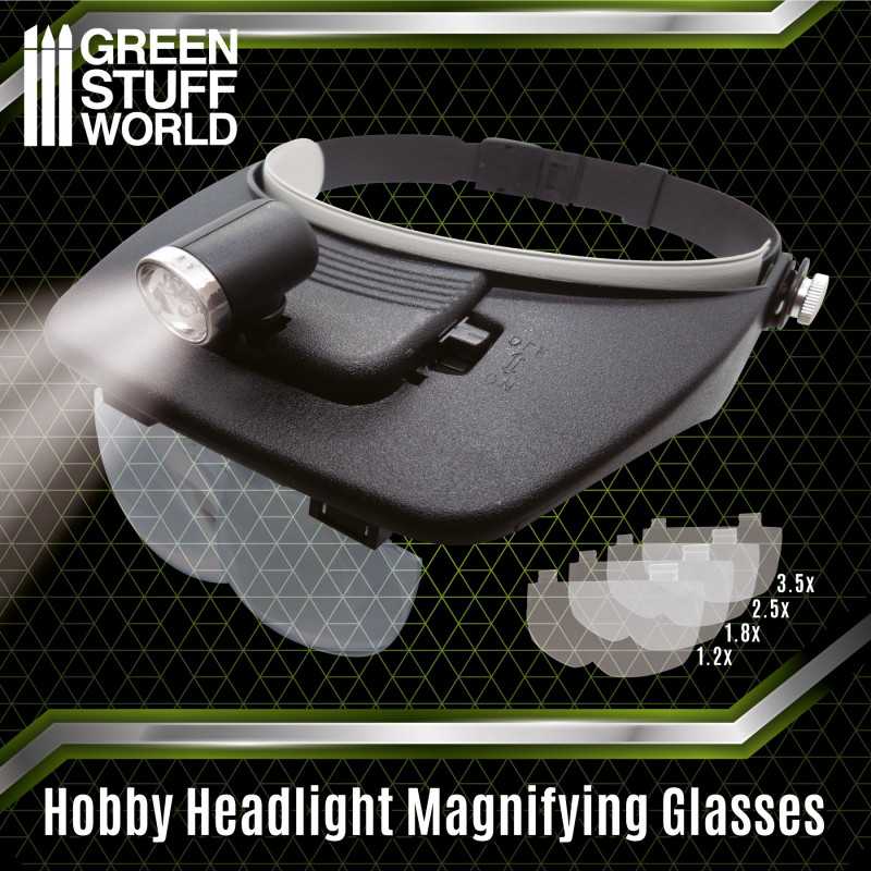 LED Magnifying Glasses for Model Making