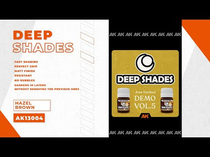 AK Interactive Deep Shades - Hazel Brown 30ml