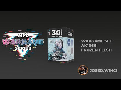 AK Interactive Wargame 3GEN Color Set: Frozen Flesh