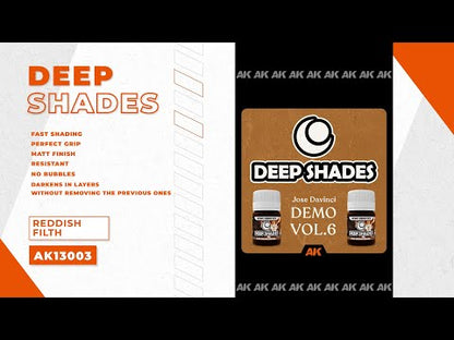 AK Interactive Deep Shades - Reddish Filth 30ml