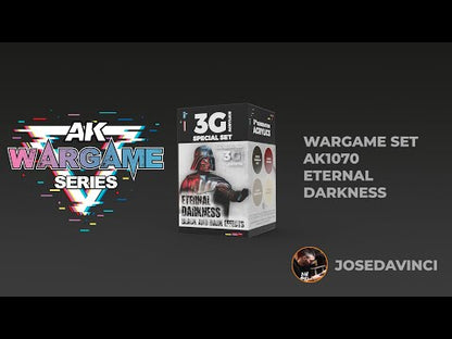 AK Interactive Wargame 3GEN Color Set: Eternal Darkness