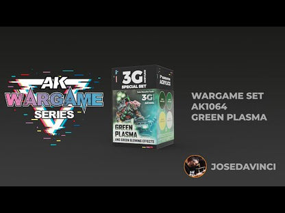 AK Interactive Wargame 3GEN Color Set: Green Plasma