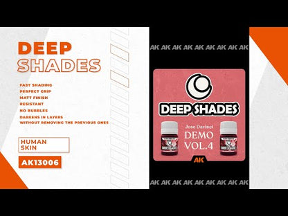AK Interactive Deep Shades - Human Skin 30ml
