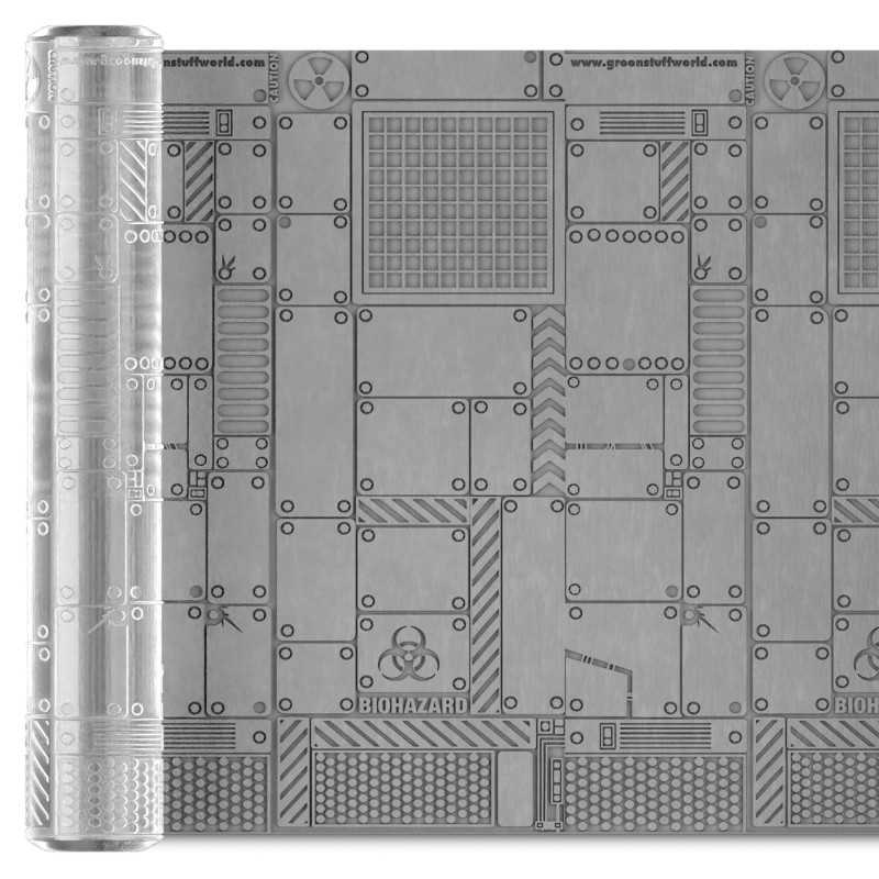 Textured Roller for Model Making: Factory Model