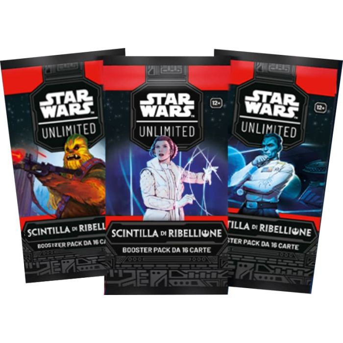 Star Wars Unlimited - Spark of Rebellion Booster Pack (Ita)