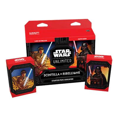 Star Wars Unlimited - Spark of the Rebellion Starter Set (Italian)