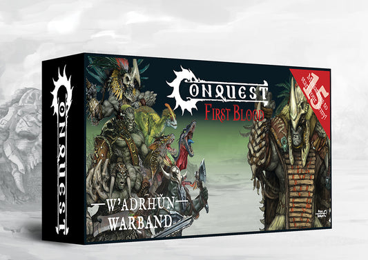 Conquest - W’adrhŭn First Blood Warband
