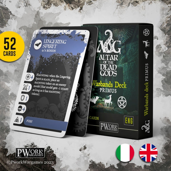 Altar of the Dead Gods - Warbands Deck Primus (Italian)